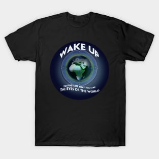 Eyes of the world Planet with Grateful Dead lyric T-Shirt